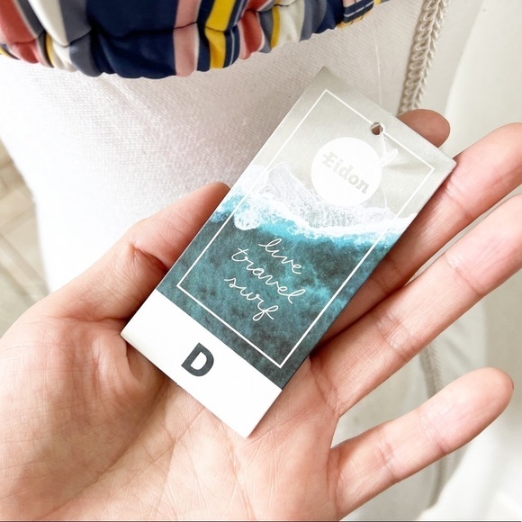 EIDON BLUE LAGOON KALI SLIDER BIKINI SWIMMING TOP BRAND NEW SIZE D - Picture 4 of 6